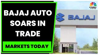 Bajaj Auto Soars In Trade On Reporting Strong Set Of Q2 Numbers | Markets Today