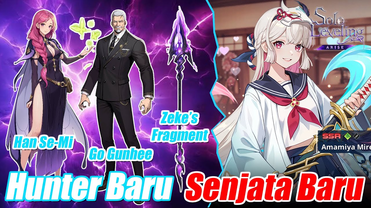 Update Terbaru Hunter Han Semi, Go Gunhee, Senjata Baru SJW | Solo ...