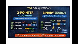 Data Structure Series - DS 5 | Algorithms - 2 Pointer &amp; Binary Search