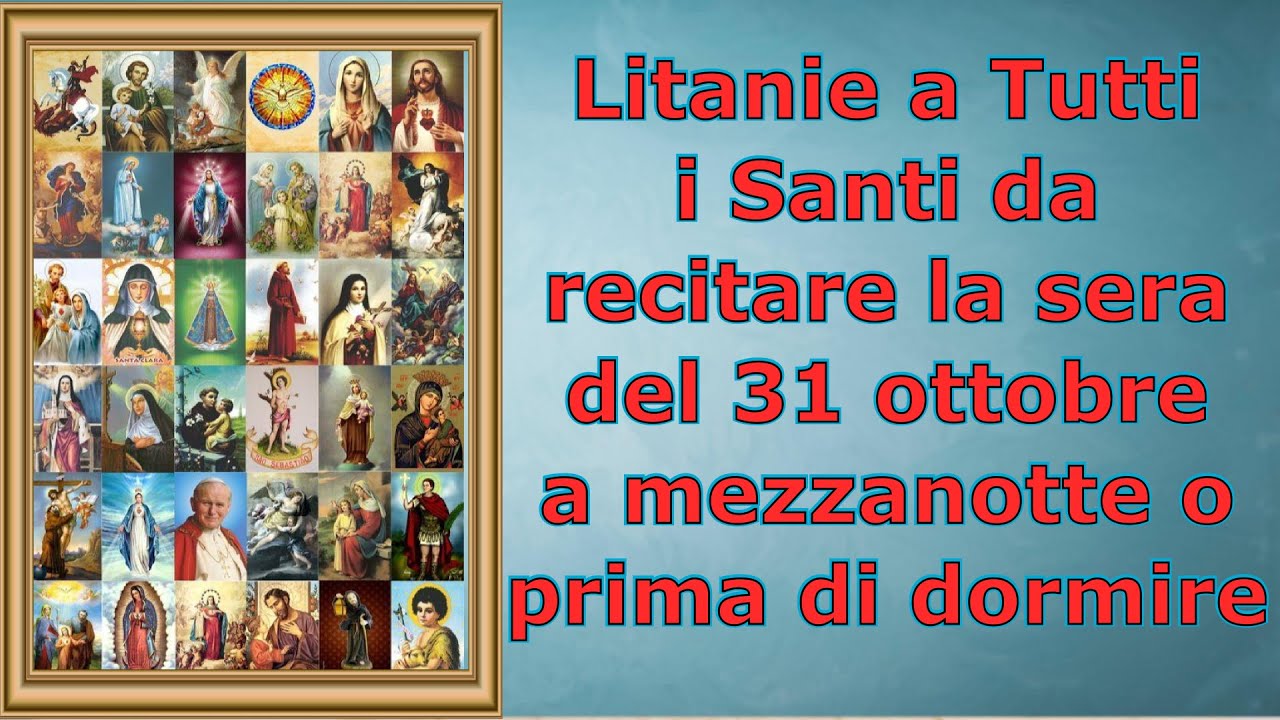Litanie Di Tutti I Santi