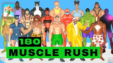 Muscle Rush All Levels Gameplay Walkthrough (IOS, Android) | Best Mobile games