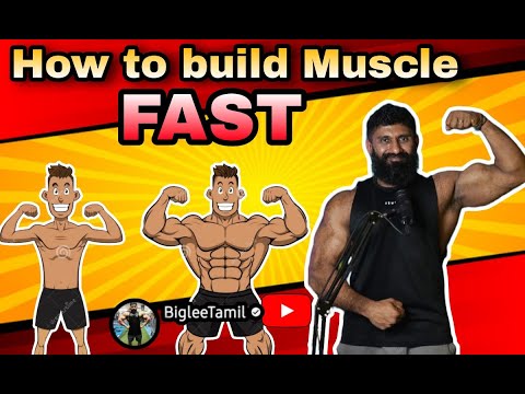 Fast Muscle Gain Tips | Bulk Up | Fitness Tips in Tamil |  Biglee Tamil