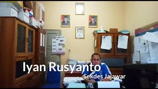 Bps Kota Banjar  Dukungan Sekdes Jajawar