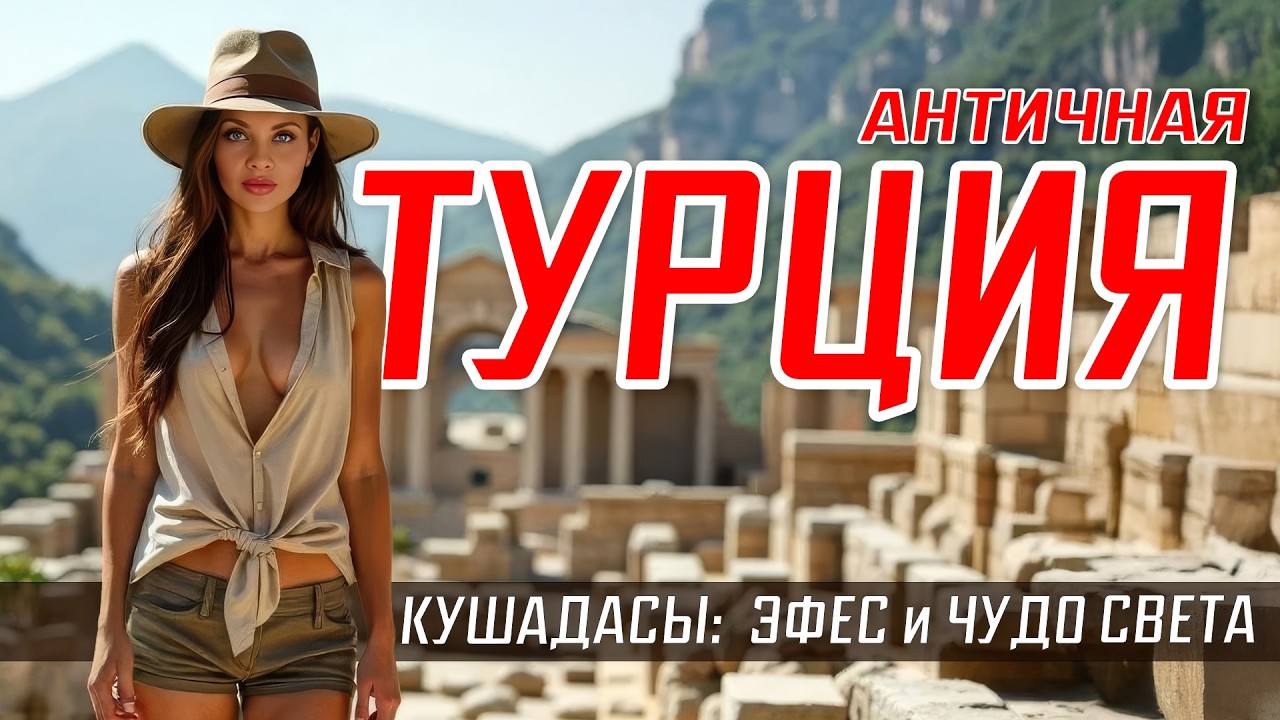 КУШАДАСЫ - АНТИЧНАЯ ТУРЦИЯ🏛️ Эфес, Милет, Приена. Великие города Храм Артемиды одно из 7 чудес света