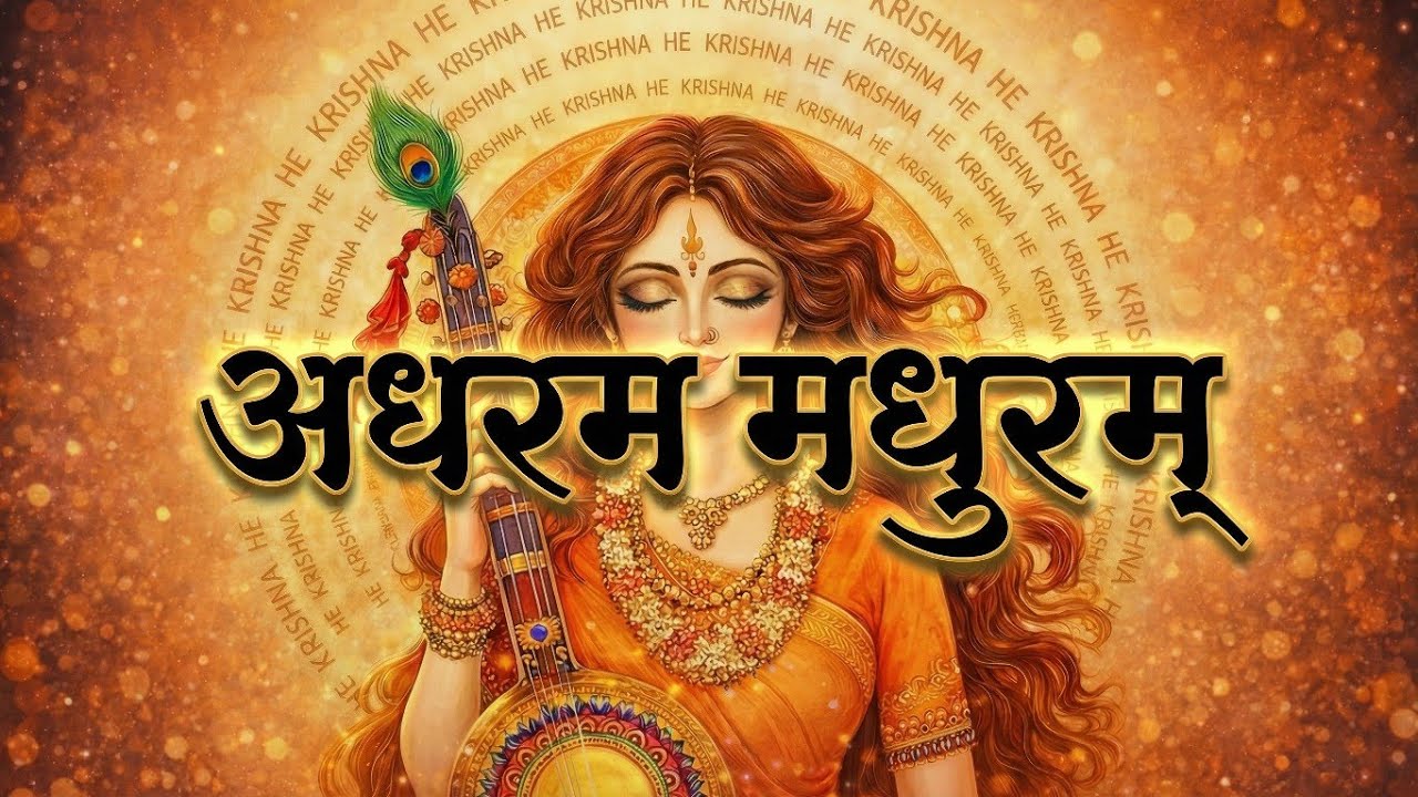 अधरम् मधुरम् | Heart Touching Krishna Bhajan❤️| A Divine Krishna Bhajan That Will Melt Your Heart