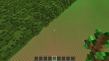 what if you create a world full of oak saplings?