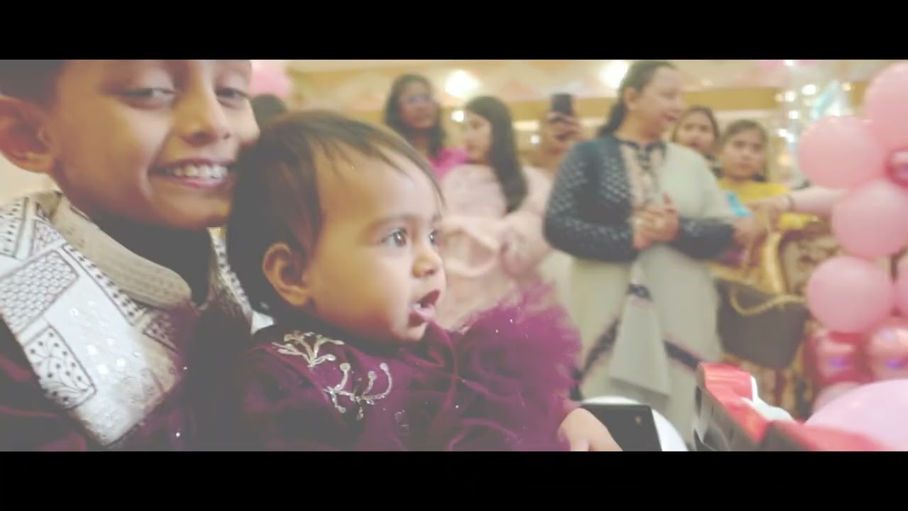 Cinematic Teaser 1st Birthday Celebration - Radhya @ God Grace Banquet Hall Rohini