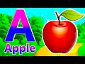 Phonics Song 2 with TWO Words in 3D - ABC Alphabet Songs A For Apple / Airplane & Sounds NEW 0003