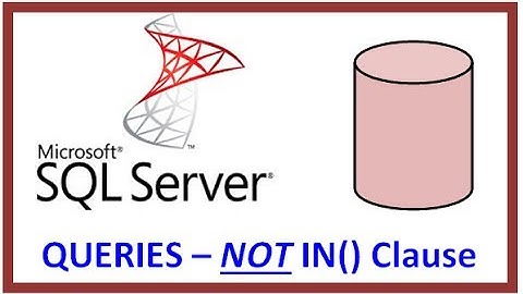SQL Server - Query Table Record Data via TSQL - NOT IN() Clause - NOT IN (a,b,c)