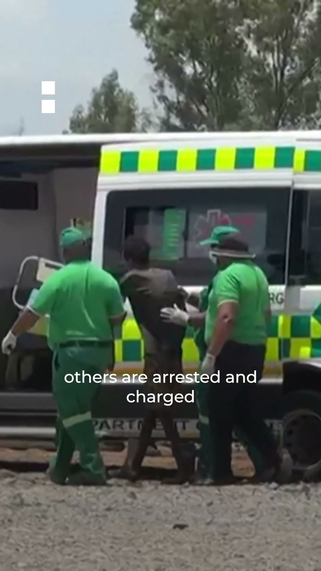Rescue operation to free trapped miners in South Africa | AJ#shorts