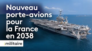 Le ministre des Armées annonce le début de la fabrication du nouveau porte-avions français