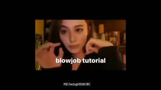 Blowjob tutorial