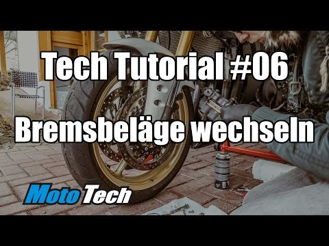 MotoTech Tutorial #06 - Bremse, Beläge wechseln