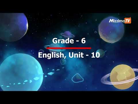 Grade 6- English Unit- 10(Lesson 3,4) သင်ခန်းစာ|ဓါတ်သင်ပုန်းနဲ့ စာသင်မယ်