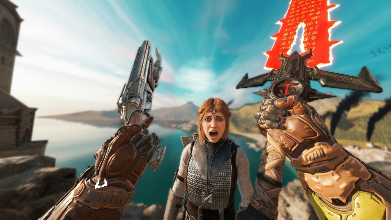 Evil Doom Slayer in Blade and Sorcery VR…