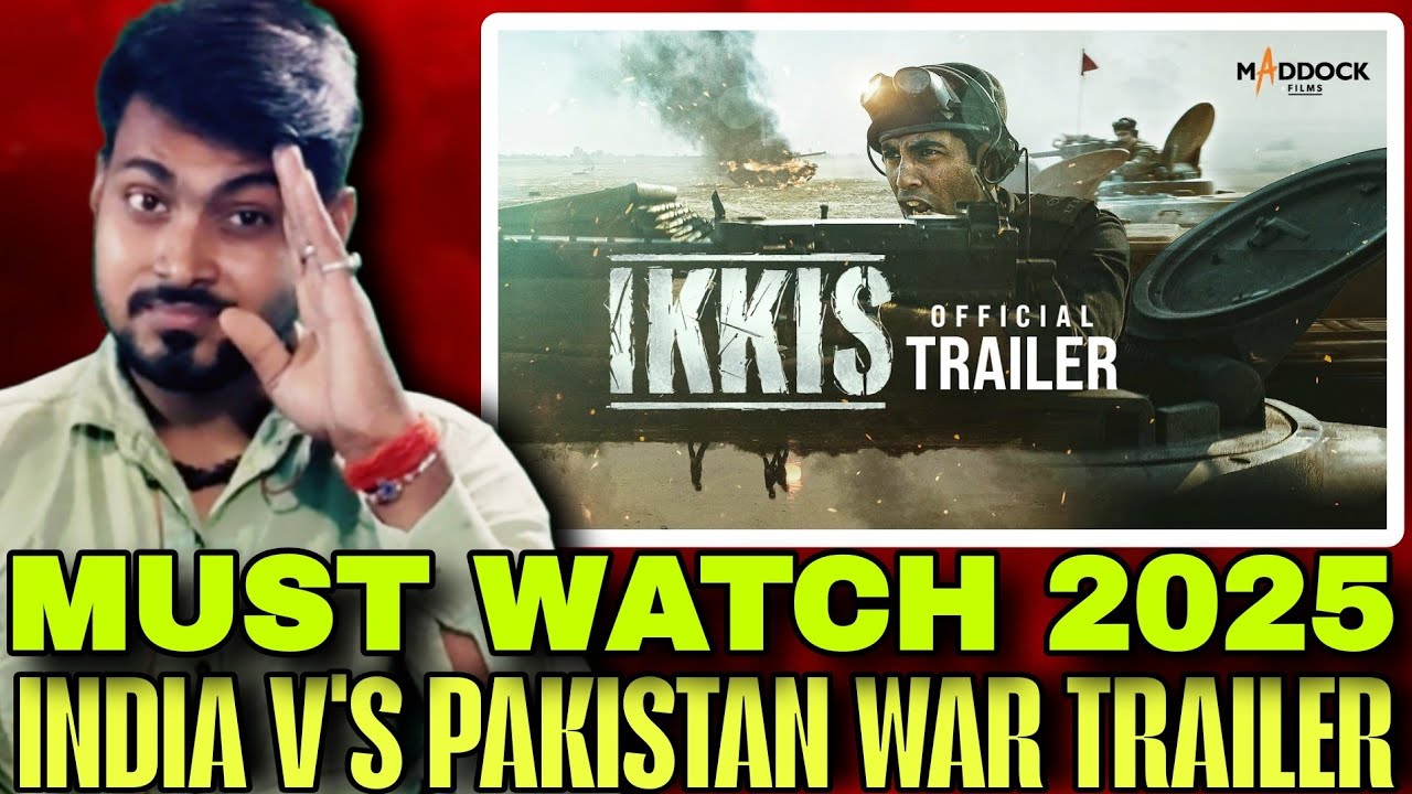 IKKIS OFFICIAL TRAILER REACTION | Devendra Mishra - YouTube