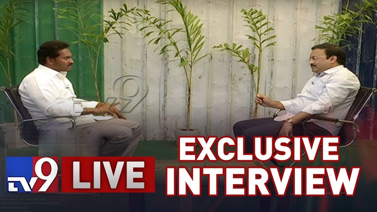 AP CM YS Jagan Interview with Rajinikanth TV9 LIVE || Before Elections - TV9 Exclusive