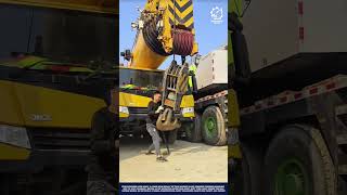Skill Machine Mobile Crane Hook Block Balancing and Setup