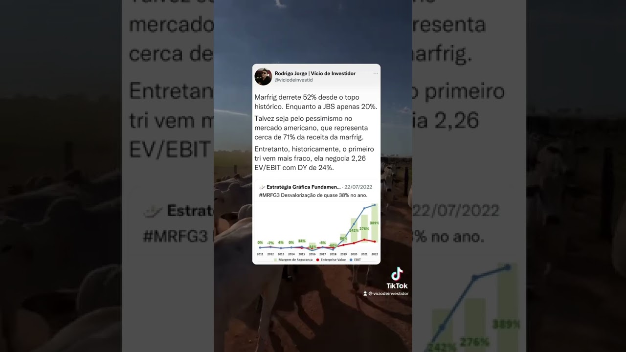 Você tem marfrig em carteira? Eu tenho. 