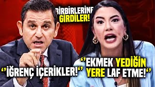 Uygunsuz Video Olayına Sert Tepki Fatih Portakal Ve Fulya Öztürk Birbirine Ateş Püskürdü