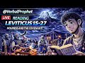 Chronological BIBLE STUDY, Leviticus Reading Live!