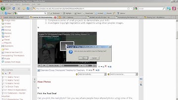 Sharing Cart in Moodle