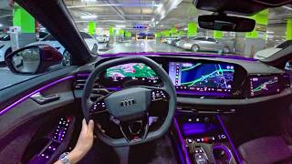 2026 Audi A6 3.0 TFSI V6 S-Line POV Night Drive