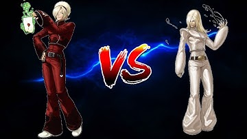 Ash Crimson Vs Saiki(human) (Level 5-Hardest AI) THE KING OF FIGHTER XIII