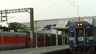 EMU600長時間臨時待避於橋頭站停車Part5