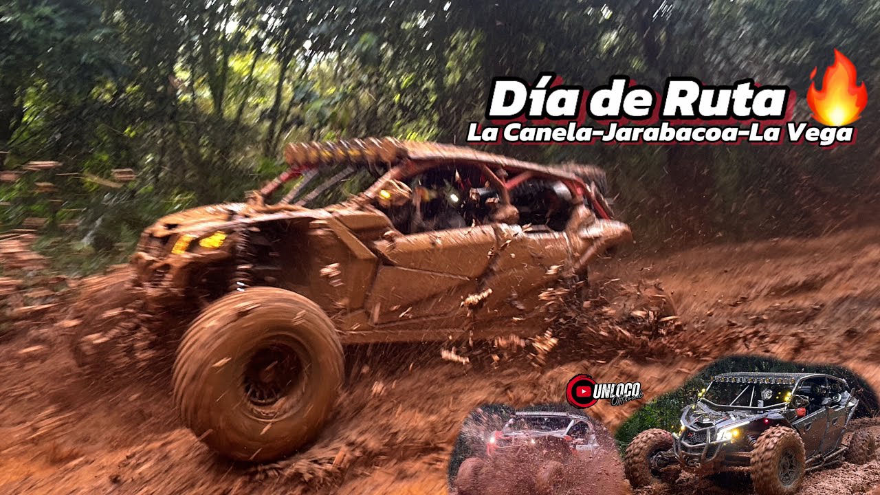 Día de Ruta solo Canam!! Lodo y ríos! La Canela-Jarabacoa-La Vega