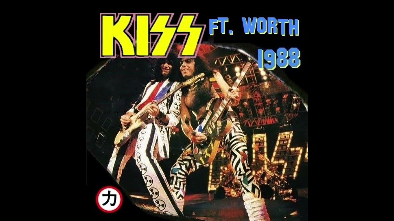 Kiss Tarrant County Convention Center, Fort Worth, TX, February 27, 1988