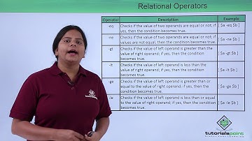 Linux - Relational operators