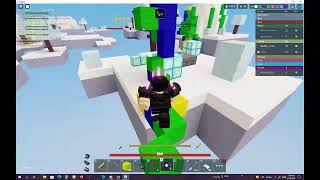 VOID ARMOR + RAGEBLADE + SHARPNESS 3 IN ROBLOX BEDWARS IS BROKEN
