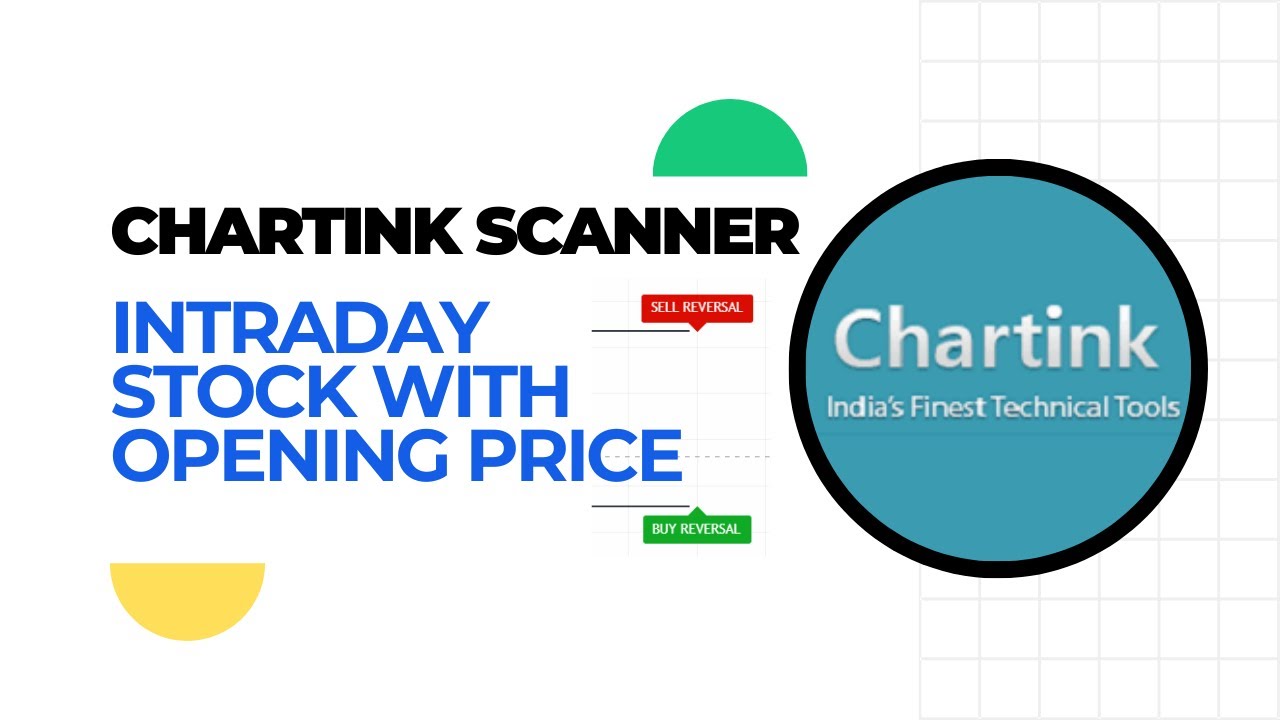 Intraday chartink scanner for stock selection