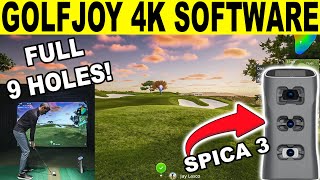 GolfJoy Spica 3 Review - 4K Golf Simulator Software! (Discount Code) screenshot 4