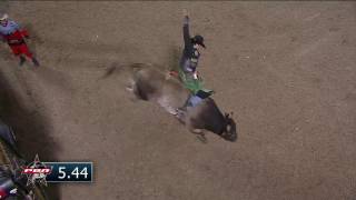 EVENT WINNER J B  Mauney rides SweetPro's Bruiser for 94.25 points
