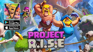 Project R.I.S.E Supercell - Gameplay Android iOS