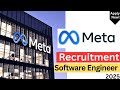 Meta Hiring! | Software Engineer | 2025 Batch | Apply Fast!