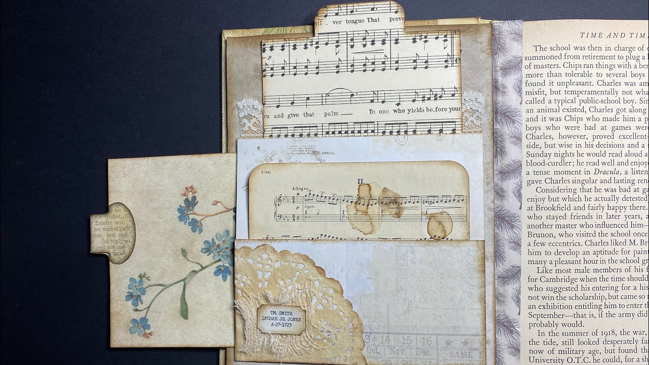 Altered book-Lesson 3. Paper Bags