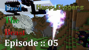 Minecraft Feed The Beast - E5 - Creating giant nodes