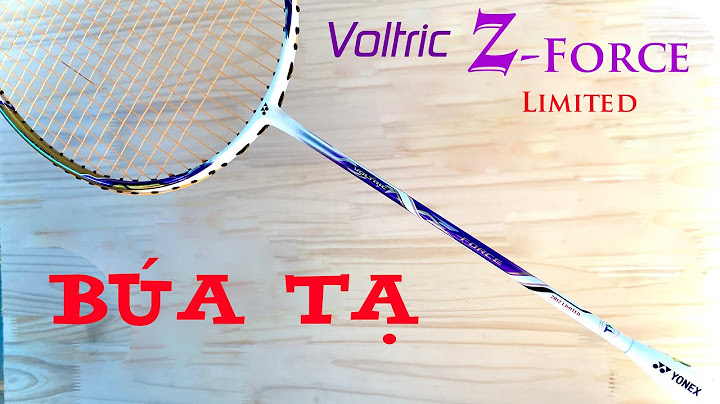 Đánh giá vợt yonex voltric 1 năm 2024