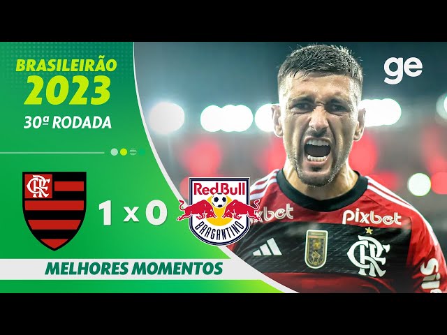 Gol e melhores momentos para Flamengo x RB Bragantino pelo Campeonato  Brasileiro (1-0)