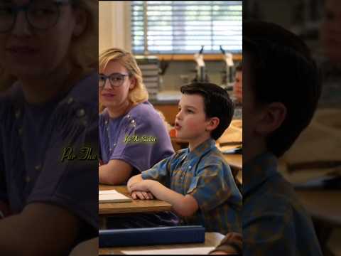 young Sheldon first day of school 🤪 young Sheldon season 1 edits #shorts#youngsheldon