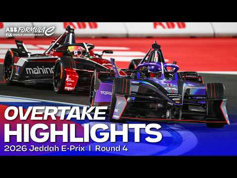 Overtake Highlights | 2026 Jeddah E-Prix Round 4