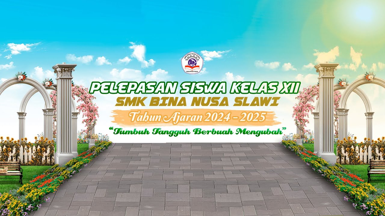 PELEPASAN SISWA KELAS XII | SMK BINA NUSA SLAWI TAHUN AJARAN 2024/2025 ...