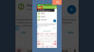"Comment utiliser l'application 'Keepass2android' ?" (partie 04)