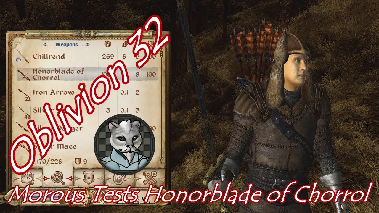The Elder Scrolls: Oblivion 32 - Morous Tests the Honorblade of Chorrol