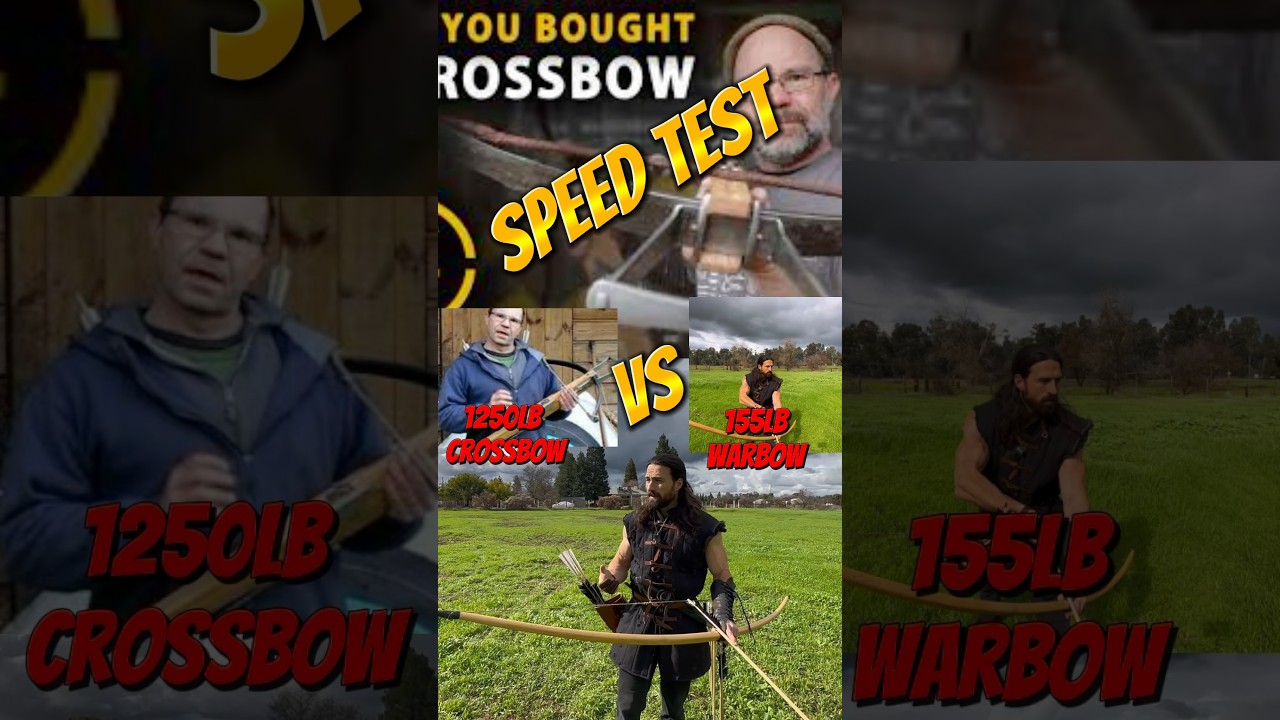 Speed test, with a bit of DBZ abridged humor. Crossbow footage 