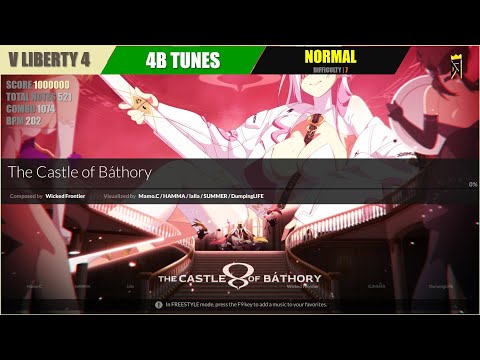 DJMAX RESPECT V] The Castle of Báthory (4B NORMAL 7) - V LIBERTY 4