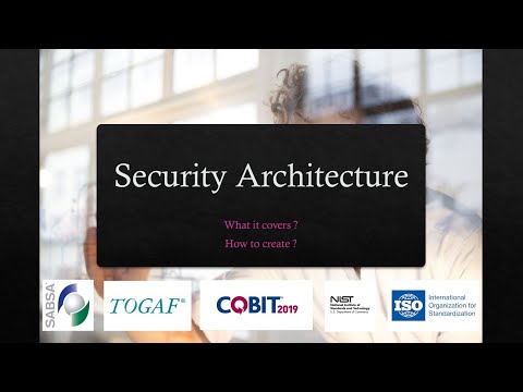 What Security Architecture means & How to create one ?